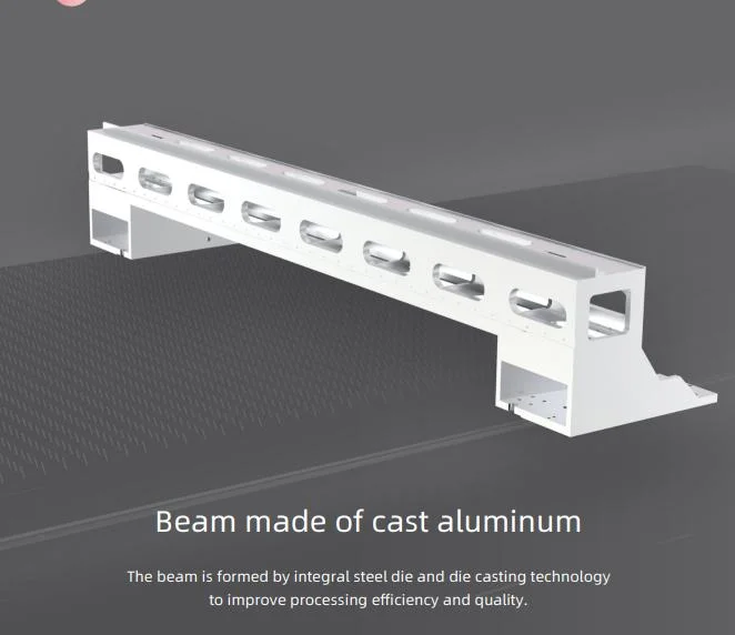 Easy to Install Automatic Bevel Cut Gantry Type Fiber Laser Cutting Machine with Large Format for Metal Sheet with Long Life