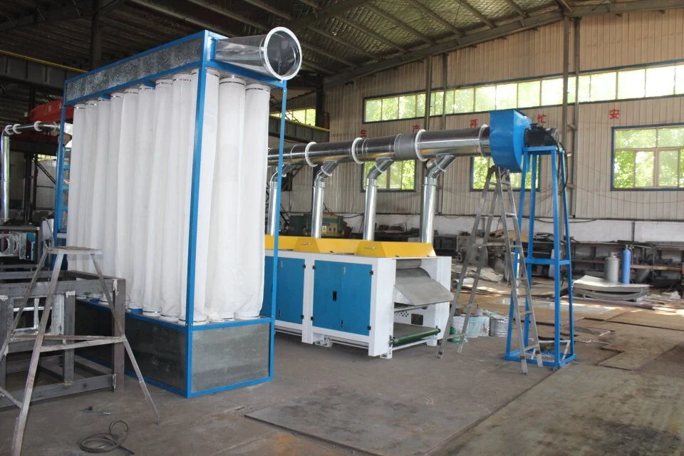 Textile Waste Recycling Machine Garment Waste Opening Machine Waterjet Waste Polyester/Cotton Fabric and Yarn Recycling Machine Fiber Carding Machine