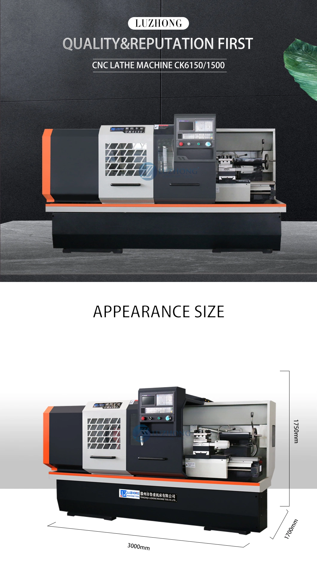 Horizontal Micro Tornos CK6160 Cheaper CNC Lathe Machine Price