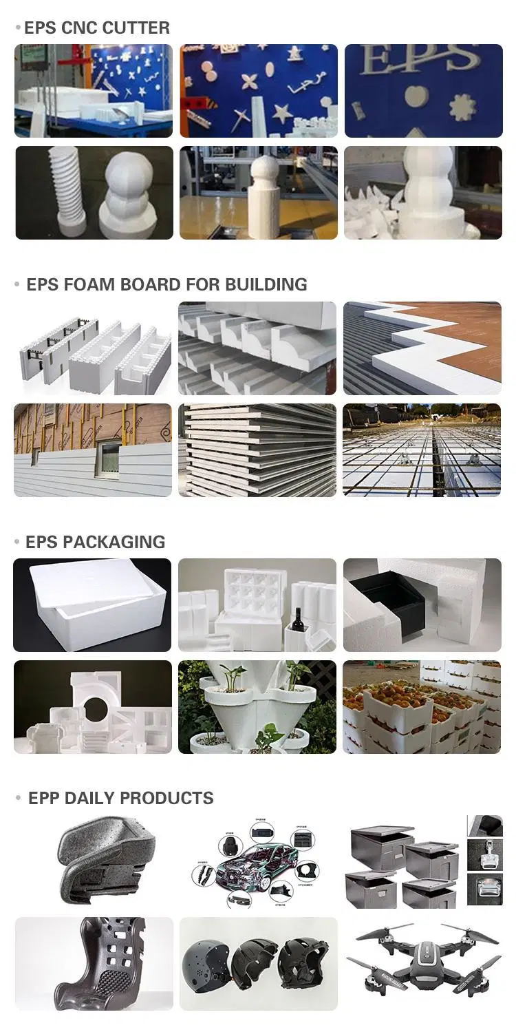 High-Accuracy EPS Styrofoam Vertical Insulation Foam Panel Styrofoam Block CNC Cutter