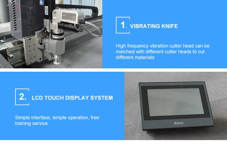 Kangjia 1625 CNC Automatic Cloth Vibration Knife Fabric Cutting Machine Price