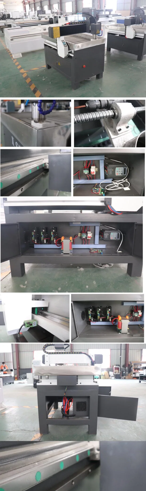 Wood Router 4axis CNC Fresadora for Working on Foam, Aluminium, Acrylic