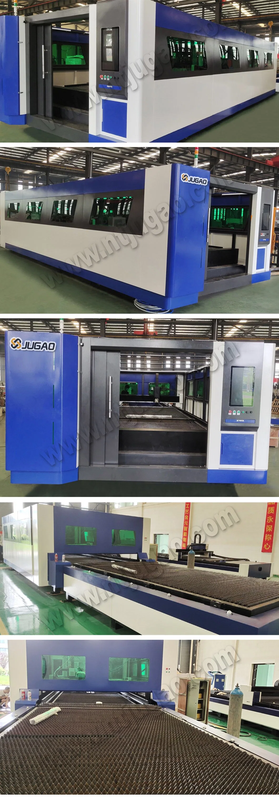 1000W 2000W 3000W 3300W 4000W Metal Stainless Steel CNC Fiber Laser Cutting Machine