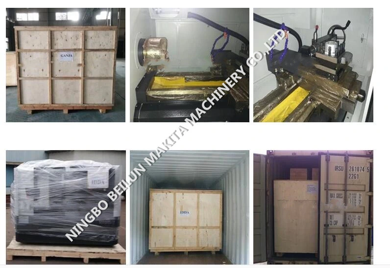 Horizontal Automatic High Presicion Flat Bed Hard Guide Rail Metal Cutting CNC Lathe Machine