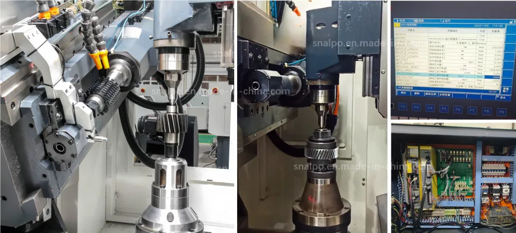 G180 High Speed 6axis Vertical CNC Gear Hobbing Shaping Grinding Honing Worm Machine for Gear Processing Cutting Hobber Shaper Grinder Dia: 180mm of 1-4modules