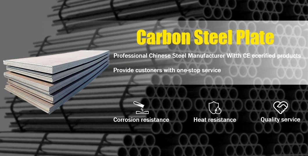 Chinese Suppliers Produce Wholesale Q235 Q195 Q355 1040 Hot Rolled Carbon Steel Plate Customization for Construction