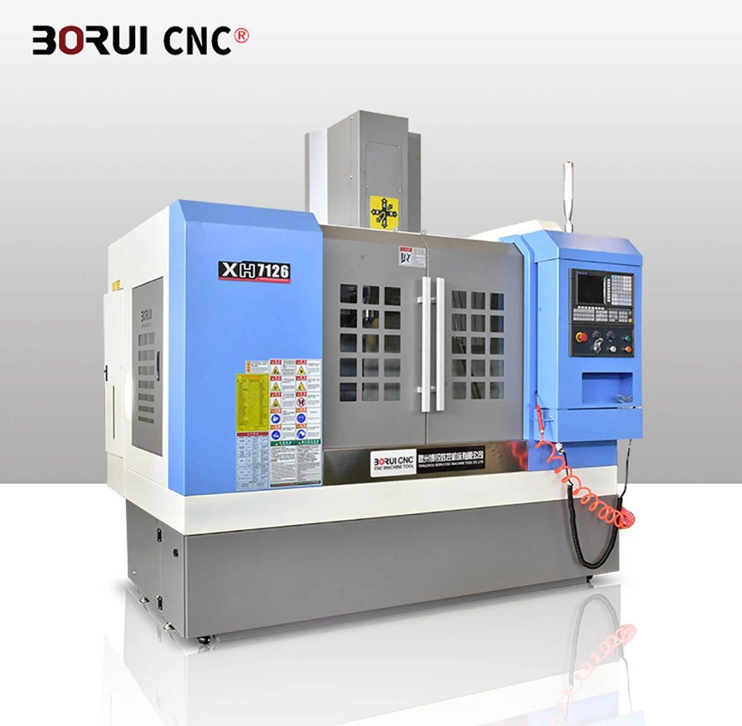 Xh7126 High Precision Vertical Universal 3 Axis CNC Milling Machine Small 4 Axis CNC Milling Machine