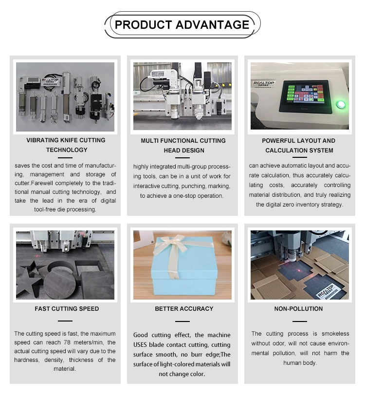 Economical Cutter for Corrugated Cardboard Digital Cutting Machine with ISO