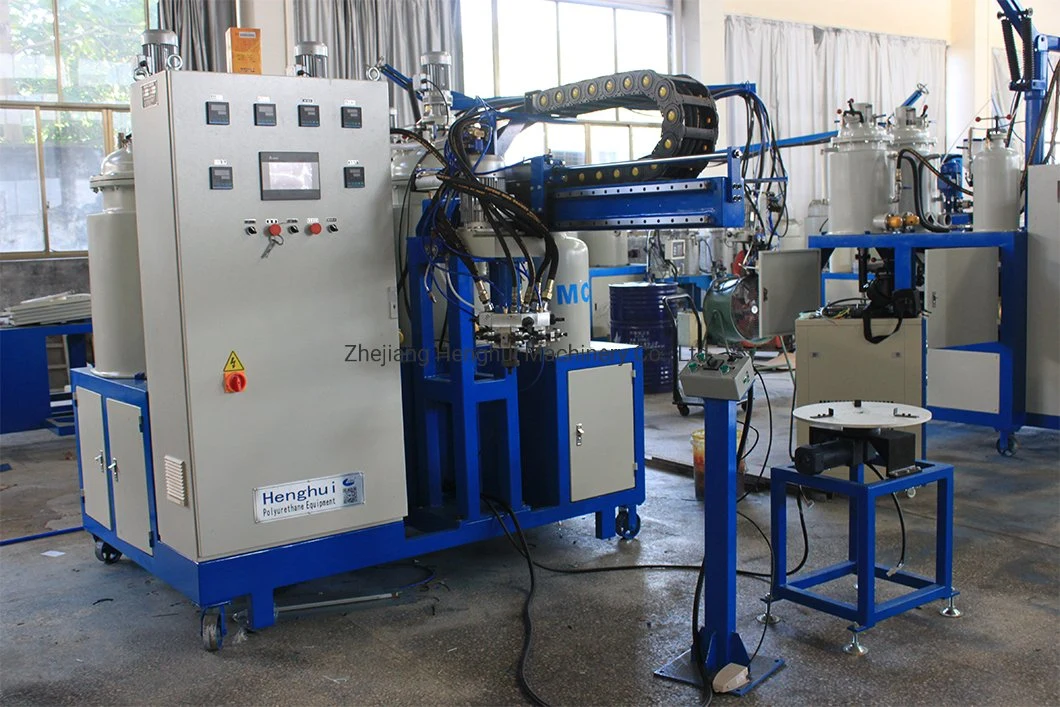 PU Air Filter Polyurethane Foam Making Injection Moulding Machine