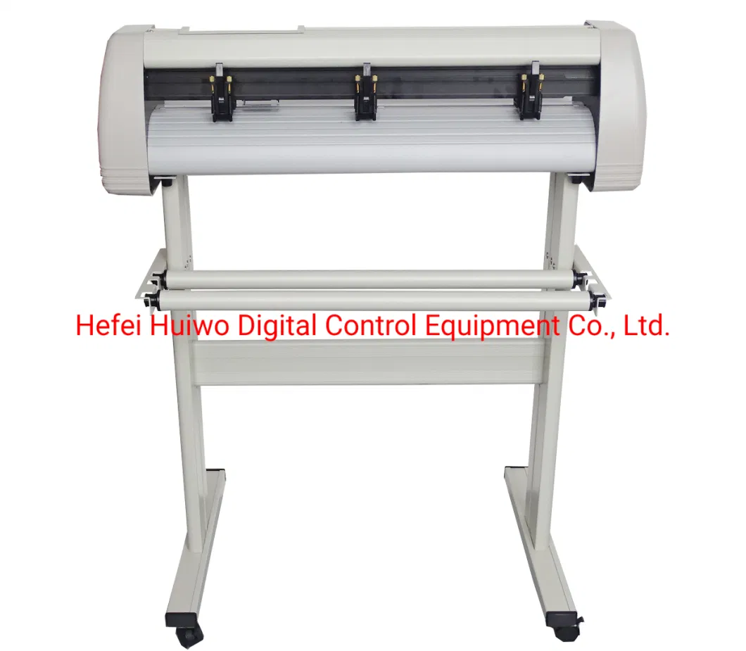 E-Cut 24&prime;&prime; Al Stand Sticker Manual Contour Vinyl Cutter Cutting Plotter Machine with Step Motor