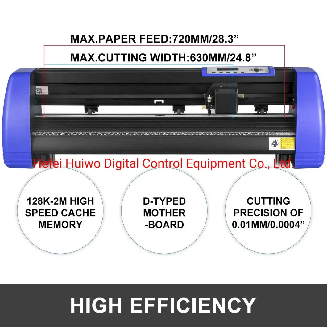 Ki-720 Manual Contour Step Motor Vinyl Cutting Plotter Cut Print Machine