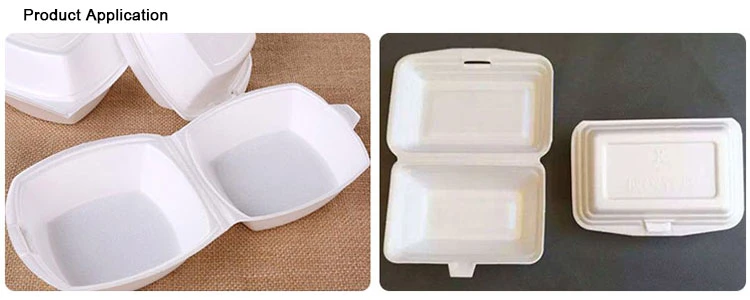 Disposable PS Foam Thermocol Lunch Box Machine Plastic Thermoforming Machine Foam Food Container Making Machine