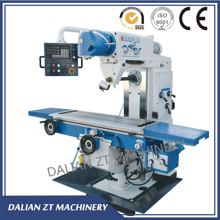 Knee Type Conventional RAM Type Universal Horizontal Vertical CNC Heavy Cutting Large Worktable Milling/Mill Machine for Metal Cutting