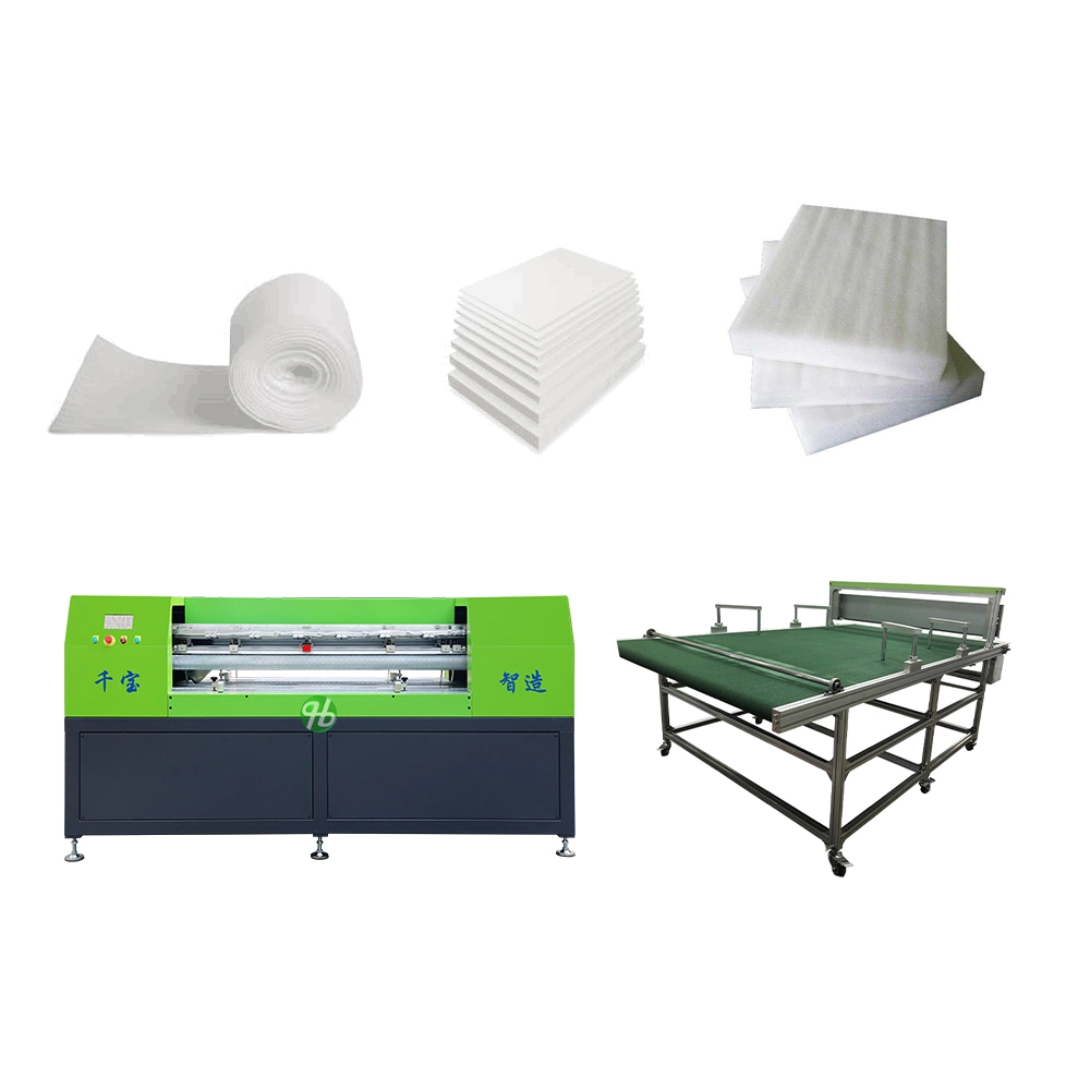 High Accuracy EPE Polyethylene Automatic Foam Cutting Machine Foam Sheet Roll CNC Cutter Machine