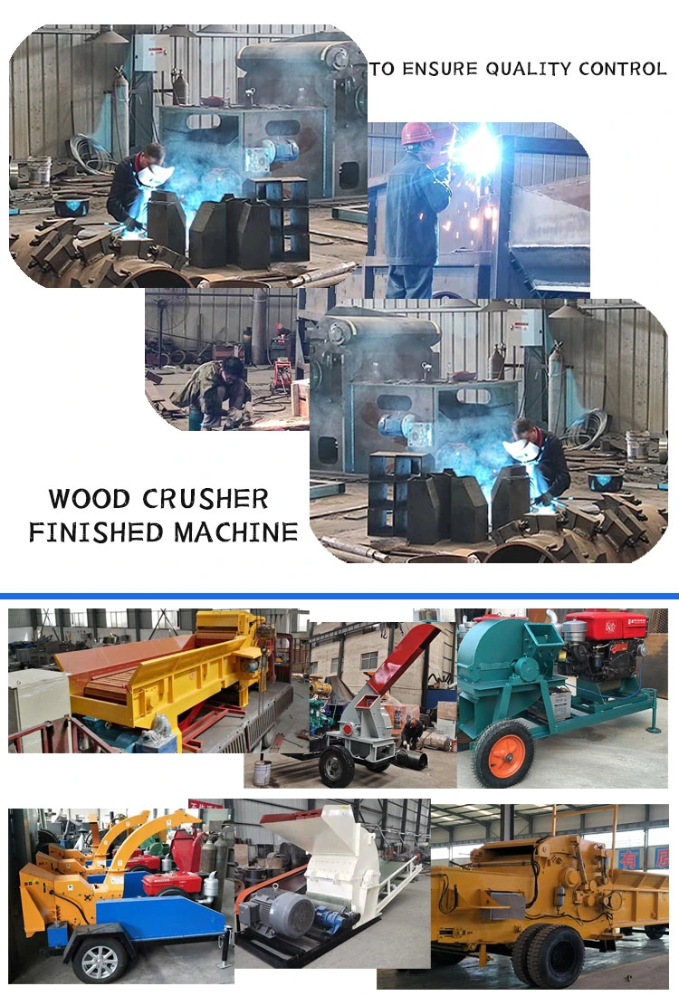 Wood Crusher, Branch Chipper, Sawdust Cutter, Straw Crusher