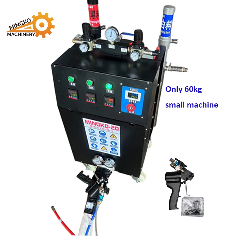 High Pressure Portable PU Polyurethane PU Spray Foam Insulation Rig Equipment Machine