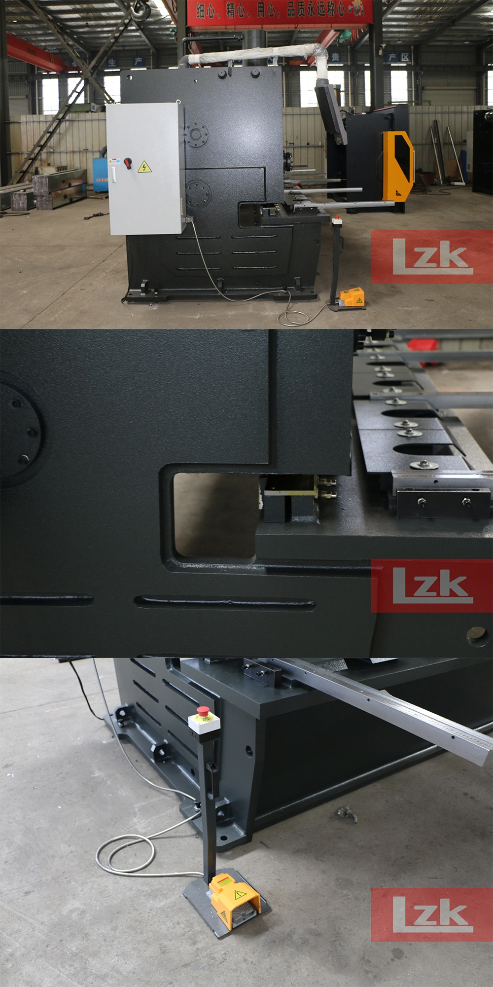 20 Feet Long Carbon Steel Sheet Guillotine Cutting Machine