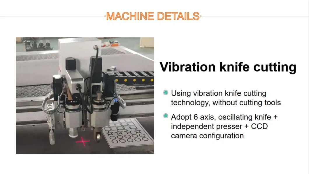 1625 Vibration Knife Cutting Machine Car Foot Cushion Sofa Cushion Soft Glass Cutting CNC Vibration Knife Cutting Machine