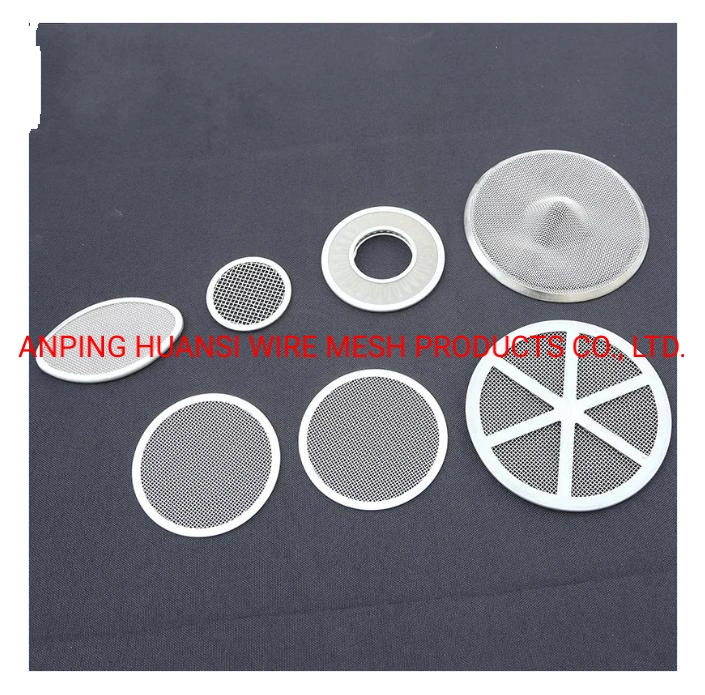 Spot-Welded/Covered-Edge Multi-Layer Wire Mesh Filter Discs