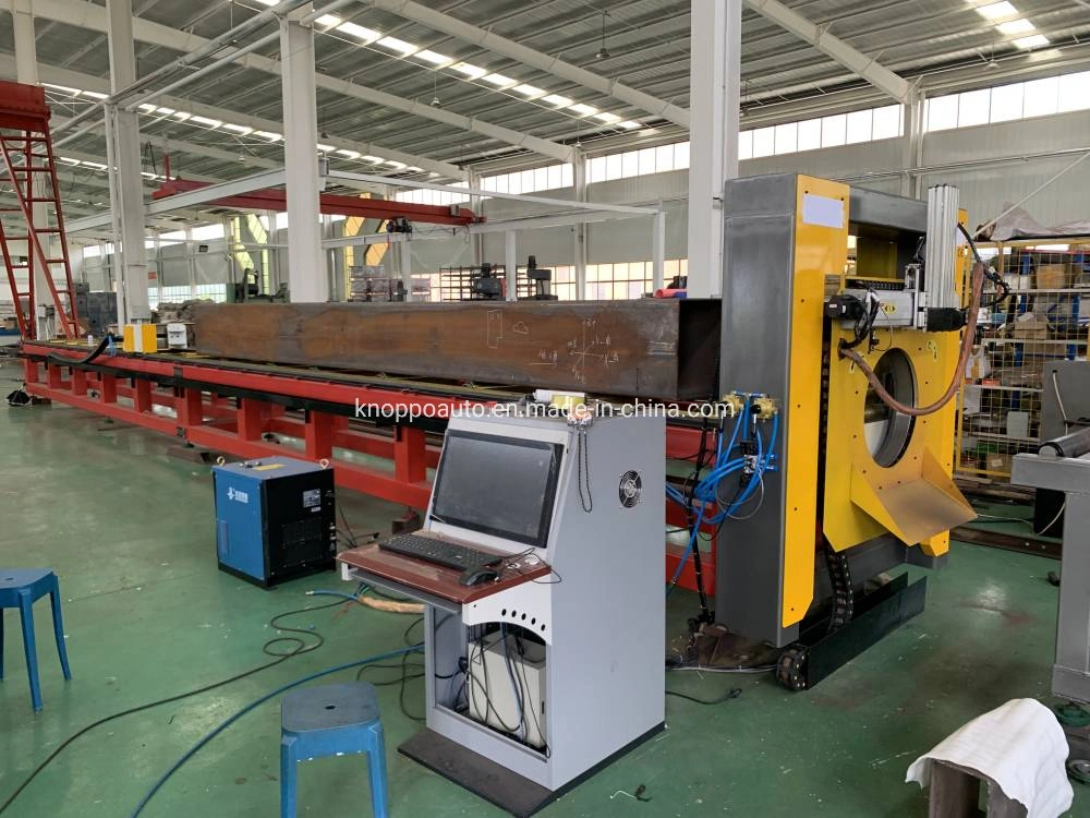 Plasma Flame Gas H Beam H-Beam Steel Profile CNC Cutting Machine Robot for Beveling Grooving