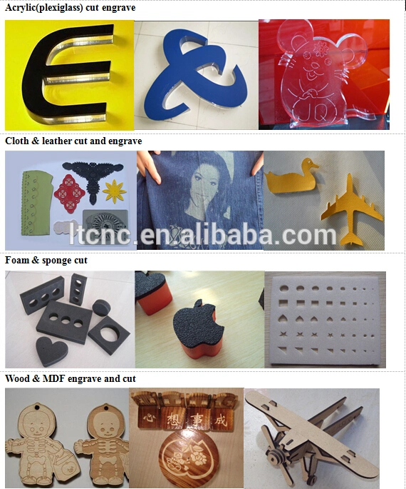 CO2 Laser Cutting Machine Manufacturers 1290 1325 1390 1610 /Acrylic Plywood Fabric Laser Cutter