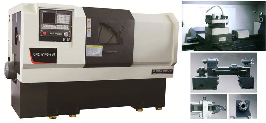 Horizontal Ecnomical High Precision Flat Bed Automatic Metal Cutting CNC Turning Lathe Machine