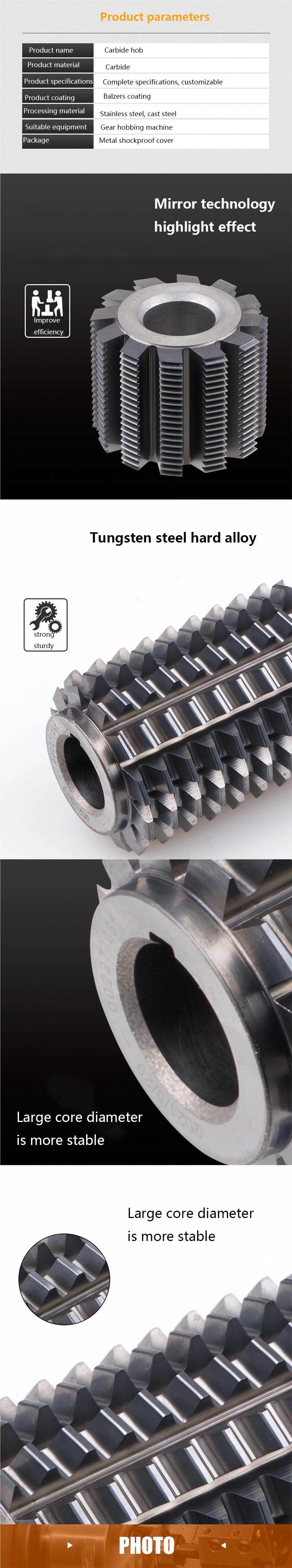 Wholesale HSS Roller Chain Sprocket Gear Hob Cutter