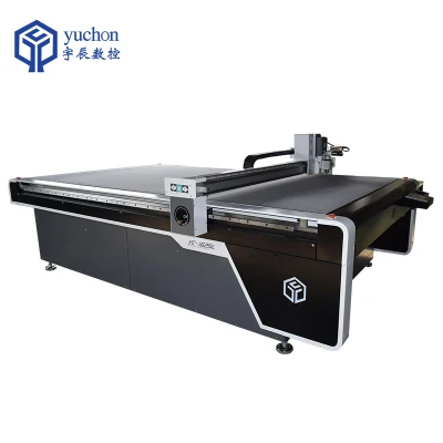 Yuchen CNC Cortador de panel de espuma acústica de la junta de espuma de PVC espuma Máquina de corte con CE Jinan precio de fábrica Rollo de mejor calidad de la máquina de corte de tela