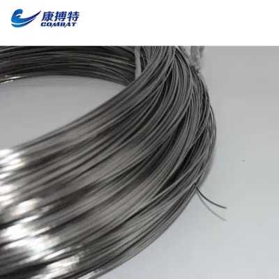 La norma ASTM B863 con memoria de forma de aleación de níquel titanio Cable médicos