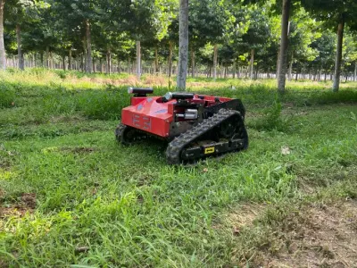 Hot Sale mejor maquinaria agrícola Herramientas de jardín Crawler Belt Golf Cortacéspedes para césped Robot Garden Mover