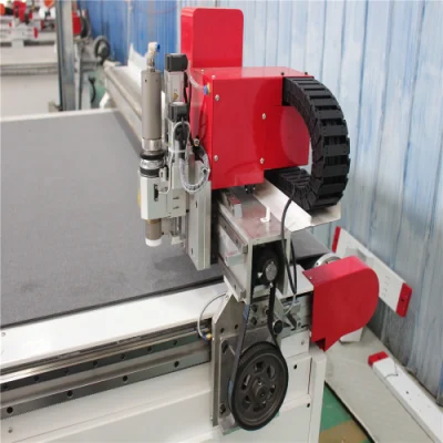 Vibración oscilante CNC Máquina de corte de cuchilla para goma espuma de PVC de corte de la Junta Kt
