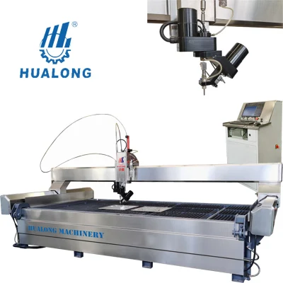 Software Italia CNC máquina de chorro de agua, de alta calidad de chorro de agua abrasivo CNC Máquina de corte de acero de alta presión de agua en China cortador