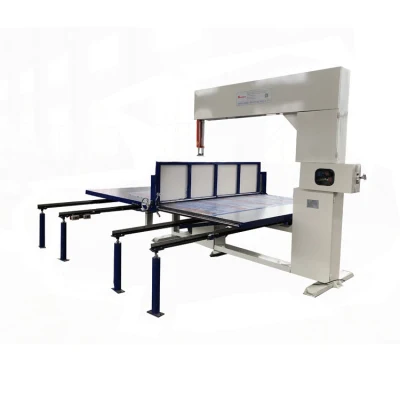Máquina de corte por esponja horizontal máquina de corte por espuma vertical de alta precisión