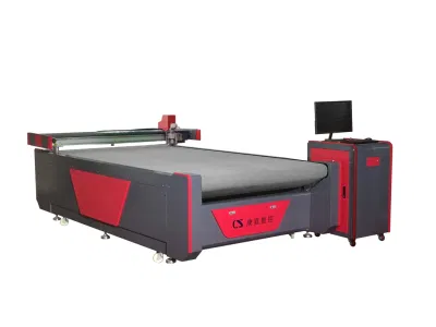 Cuchilla redonda CNC Máquina de corte de tejido de la máquina de corte de cuchilla oscilante precio de fábrica