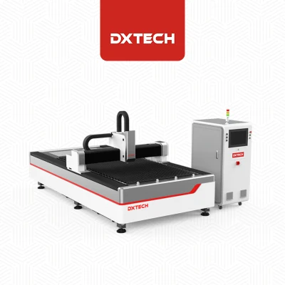  Dxtech Nuevo Diseño 1000W 15000W 3000W Chapa Metal Laser Cutter Industrial Laser Cutter para decoración, muebles, piezas de automoción