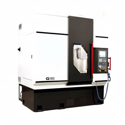 G180 Alta velocidad 6axis CNC vertical engranaje afilar moldeando esmerilado máquina de gusano de enallar para el procesamiento de engranajes afilar afilar amoladora de conicidad Dia: 180mm de 1-4modules