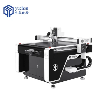 Máquina cortadora de cuchilla oscilante automática CNC de Jinan para junta de grafito/junta de amianto no amianto/PTFE/caucho/juntas de motocicleta.