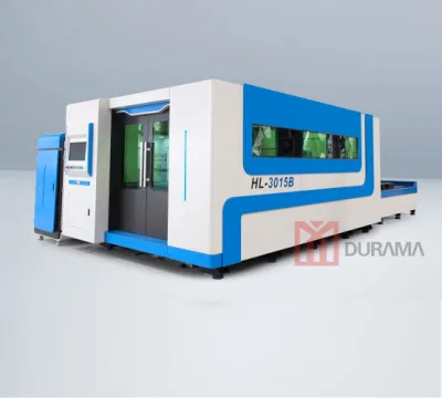Durama Metal CNC máquina de corte láser de fibra 1kw 2kw 3kw 5kw para la venta