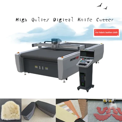 Cortador de cuchilla vibradora automática máquina de corte digital CNC para sintéticos Cuero Fibra de carbono Prepreg tela de neopreno tela de fibra de vidrio tela Cortina