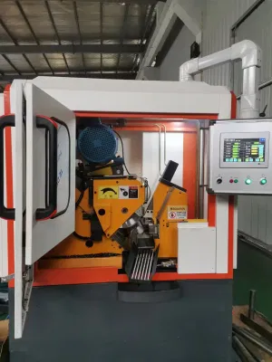 Máquina circular de corte de metal barato CNC automática GLS-100 máquina para Venta