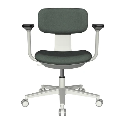 Silla de oficina Sovan asiento moderno moldeado y espuma de respaldo en Marco plástico gris tela Multi-Color Conferencia de Entrenamiento silla de Reunión