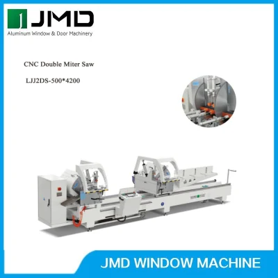 Máquina de corte de ventanas y puertas de aluminio CNC / Máquina de corte de aluminio Jmd con precio asequible / Máquina para fabricar ventanas