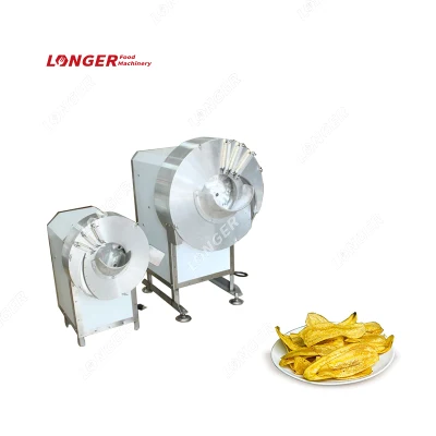 Acero inoxidable de la máquina cortadora de plátano plátano plátano Cortadoras