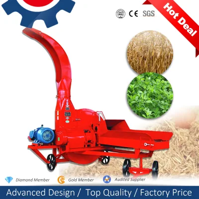 La hoja móvil trituradora de hierba de máquina de corte de forraje para alimentación animal