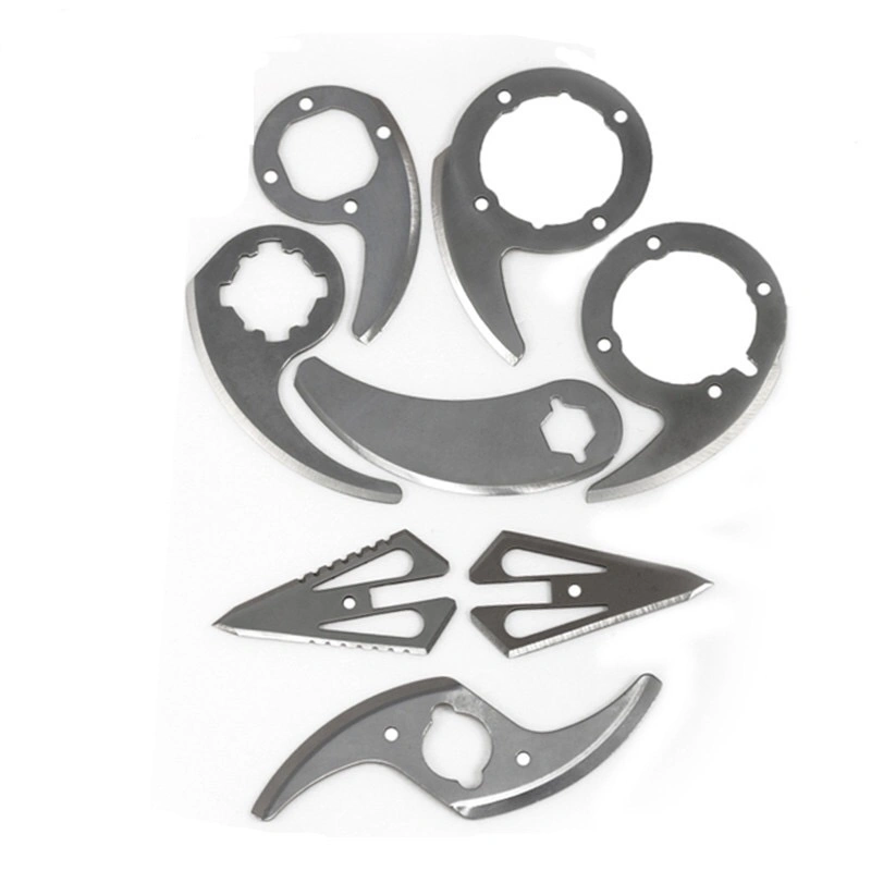 Alumina Cutter Knives Three Holes Ceramic Blade