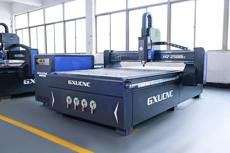 Gxu CCD Visual Orientation PVC Foam Board Cutting 3 Axis CNC Router Machine