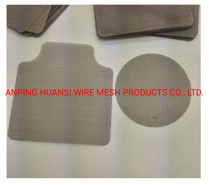 Spot-Welded/Covered-Edge Multi-Layer Wire Mesh Filter Discs