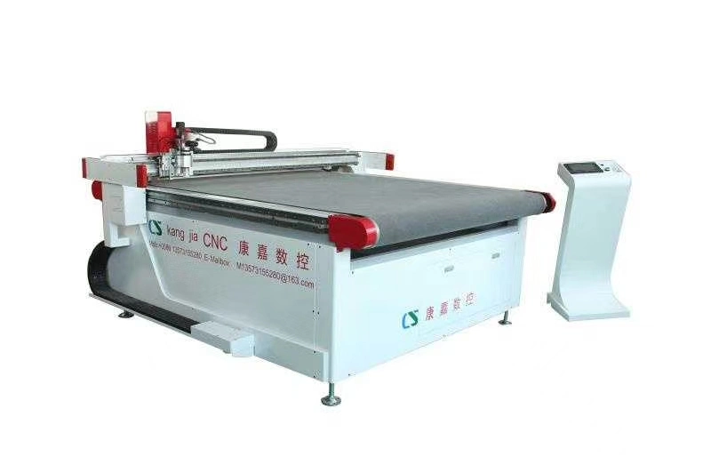 CNC Oscillating Automatic Round Knife Vibrating Blade Leather Cutting Machine Digital Fabric Textile Foam Cutter Price