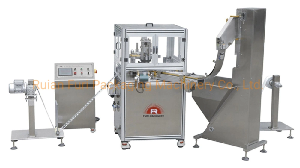 Automatic Cap Liner PE Foam Gasket Cutting/Punching and Inserting Machine