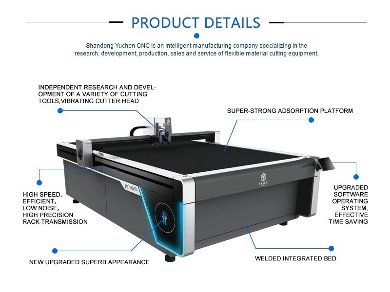 CNC Self Adhesive Paper/Vinyl/Adhesive Label/PVC Printed Stickers/Sign Sticker/Acrylic Sign Kt Board Cut Plotter Cutting Machine Printer Digital Flatbed Cutter